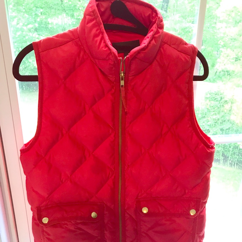 J Crew quilted vest